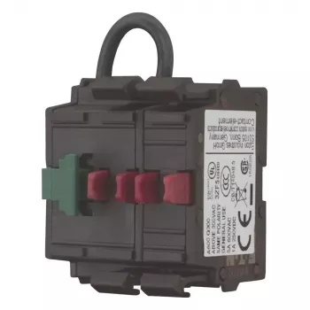 Eaton M22-K02SMC10 Ρελέ ισχύος, 2 NC, Μπροστινή τοποθέτηση, Βιδωτοί ακροδέκτες, Μαύρο 121474
