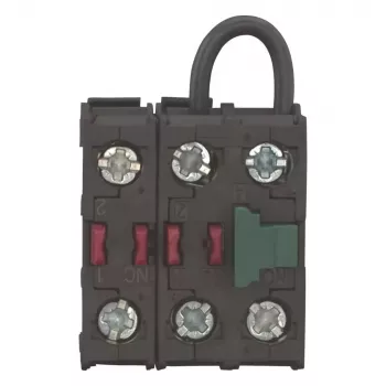 Eaton M22-KC02SMC10 Στοιχείο επαφής, 2 NC, Βιδωτοί ακροδέκτες, Μπροστινή τοποθέτηση 121720