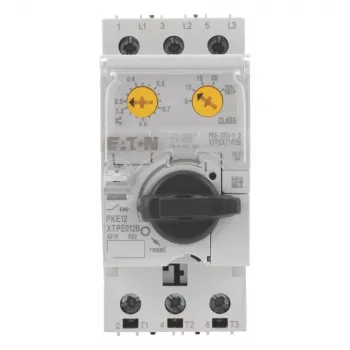 Eaton PKE12/XTU-1.2 3πολικός διακόπτης προστασίας κινητήρα, 0,3-1,2 A, 690V, 50kA 121731