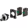 Eaton M22 Διακόπτης με κλειδί, 2 θέσεις, με ασφάλιση, 2 επαφές NO, μαύρο 110922