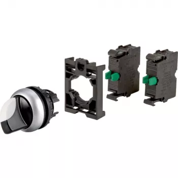 Eaton M22 Διακόπτης με κλειδί, 2 θέσεις, με ασφάλιση, 2 επαφές NO, μαύρο 110922