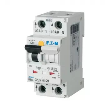 Eaton FRBDM-B16/1N/001-G/A RCBO 16A 10mA 1P+N χαρακτηριστική B 230V 168251