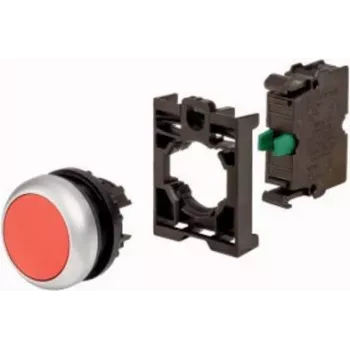 Eaton M22-D-R-K10-BVP Μπουτόν, κόκκινο, πλαστικός δακτύλιος, 1 NO 110935
