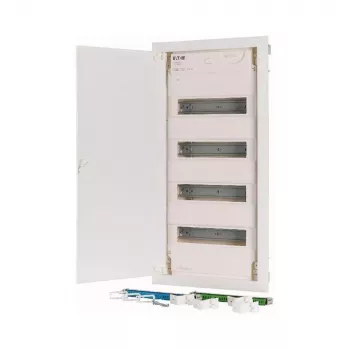 Eaton KLV-48UPP-F Χωνευτός πίνακας διανομής 4 σειρών 48 μονάδες, λευκό 178804