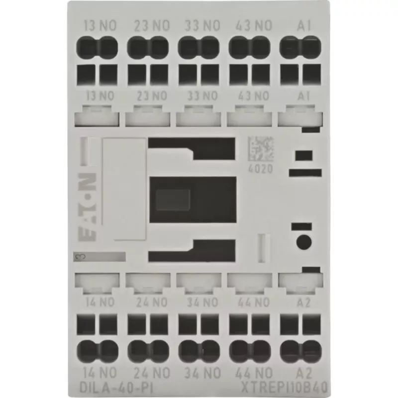 EATON DILA-40(24VDC)-PI Βοηθητικός επαφέας 24VDC 4 NO συνδέσεις Push-in 199208