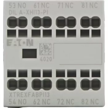 Eaton DILA-XHI13-PI Μπλοκ βοηθητικών επαφών, 1NO+3NC, μπροστινή τοποθέτηση, βιδωτοί ακροδέκτες 199320