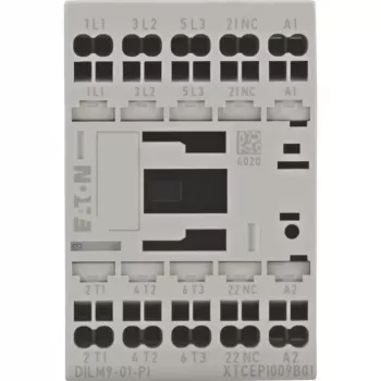 Eaton DILM9-01(24VD) Επαφέας ισχύος, 3πολικός, 9 A, πηνίο 24 V DC 199238