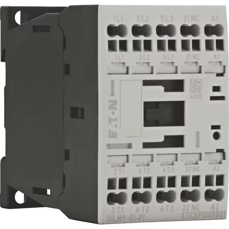 Eaton DILM9-01(24VD) Επαφέας ισχύος, 3πολικός, 9 A, πηνίο 24 V DC 199238