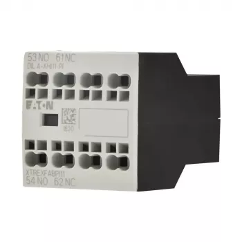 Eaton DILA-XHI11-PI Μπλοκ βοηθητικών επαφών, 1NO+1NC, ακροδέκτες Push-in, για επαφείς DILM7-DILM38 199314