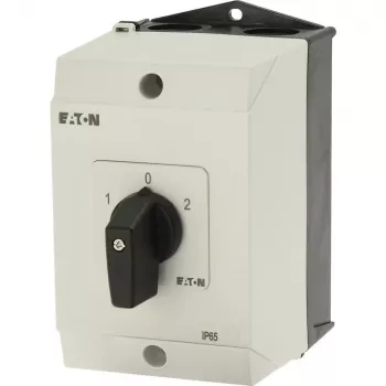 Eaton T0-3-8212/I1 20 A 3πολικός διακόπτης με έκκεντρο, 2x60°, γκρι/μαύρο 207123