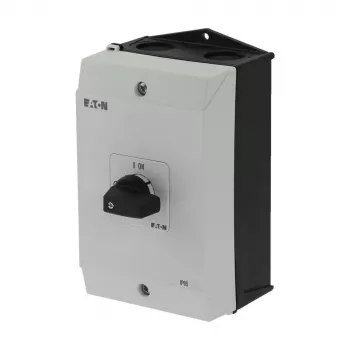 Eaton P1-25/I2 3-πολικός διακόπτης φορτίου 25 A, Μαύρος/Λευκός μοχλός, Τοποθέτηση σε πρόσοψη 207299