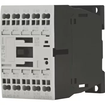 Eaton DILM15-10(24VDC)-PI Ρελέ ισχύος, 3 κύριες επαφές NO, 1 βοηθητική επαφή NO, Πηνίο 24 V DC, 15 A AC-3, 7,5 kW 199253