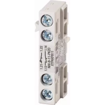 Eaton NHI-B-11-PKZ0 Μπλοκ βοηθητικής επαφής, 1NO+1NC, Λευκό, για PKZ0 208277