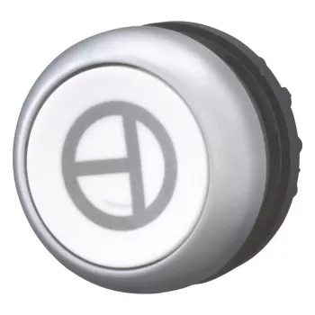 Eaton M22-D-W-X11 Μηχανισμός διακόπτη πίεσης, Λευκό, Πλαστικός δακτύλιος πρόσοψης, 22,5 mm, Στιγμιαίος 101673