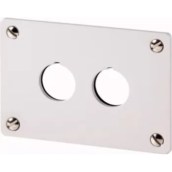 Eaton M22-E2 Πλάκα τοποθέτησης, γκρι αλουμίνιο, IP65, 105 x 72 mm 216543