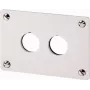 Eaton M22-E2 Πλάκα τοποθέτησης, γκρι αλουμίνιο, IP65, 105 x 72 mm 216543