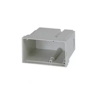 Eaton M22-H3 Πλάκα τοποθέτησης για 3 συσκευές κυκλώματος ελέγχου, 22,5 mm, μαύρο πλαστικό 216550