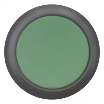 Eaton M22S-D-G μπουτόν ενεργοποιητής, επίπεδο, στιγμιαίο, πράσινο κουμπί, μαύρος πλαστικός δακτύλιος, 22,5 mm, IP66/IP67/IP69 216597