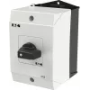Eaton T0-3-8228/I1 3-πολικός διακόπτης ON-OFF 20A 690V AC, μαύρη λαβή/λευκή πρόσοψη 207125