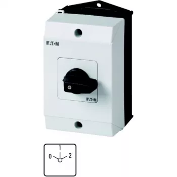 Eaton T0-3-8451/I1 διακόπτης έκκεντρου 3-πολικός 20A 690V μαύρο/λευκό 207133