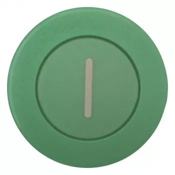 Eaton M22-DRP-G-X1 Green Latching Pushbutton Actuator, 22.5 mm, Front Panel Mount 216753