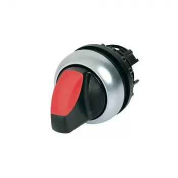 Eaton M22-WRLK-R διακόπτης επιλογής με κλειδί, 2 θέσεων, διατηρούμενος, μαύρος δακτύλιος, ασημί κλειδί, κόκκινη ένδειξη, 22,5 mm 216825