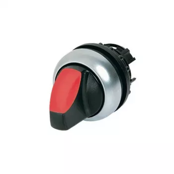 Eaton M22-WRLK-R διακόπτης επιλογής με κλειδί, 2 θέσεων, διατηρούμενος, μαύρος δακτύλιος, ασημί κλειδί, κόκκινη ένδειξη, 22,5 mm 216825