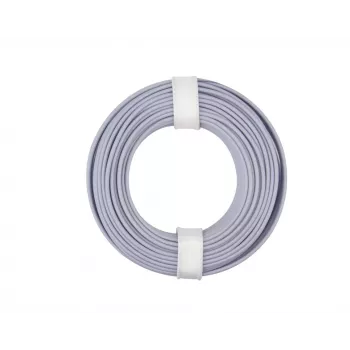 Donau Elektronik 175-019 LiY λεπτό καλώδιο 1 x 0,75 mm² γκρι 10 m