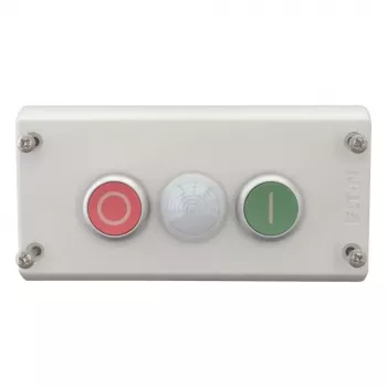 Eaton M22-I3-M2 γκρι περίβλημα μπουτόν, 3 ανοίγματα, 22,5 mm 216533