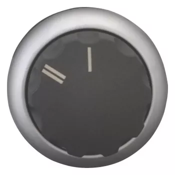 Eaton M22-WR-X92 διακόπτης επιλογής, 2 θέσεων, διατηρούμενος, περιστροφικό κουμπί, μαύρο