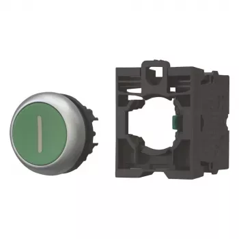 Eaton M22-D-G-X1-K10-BVP μπουτόν με πλαστικό δακτύλιο, πράσινο, 1 NO 110937