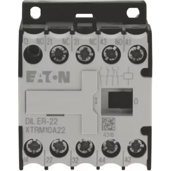 Eaton DILER-22 μίνι ρελέ, 4-πολικό, 2NO+2NC, 24 V AC πηνίο 010344