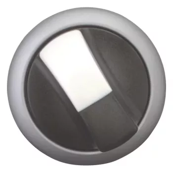 Eaton M22-WKV περιστροφικός διακόπτης, 2 θέσεων διατηρούμενος, μαύρο/γκρι, IP66, τοποθέτηση 22,5 mm 216874