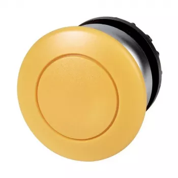 Eaton M22-DP-Y κίτρινος πρόσθιος μηχανισμός μπουτόν, στιγμιαίος, 22,5 mm, IP66/IP67/IP69K 216718