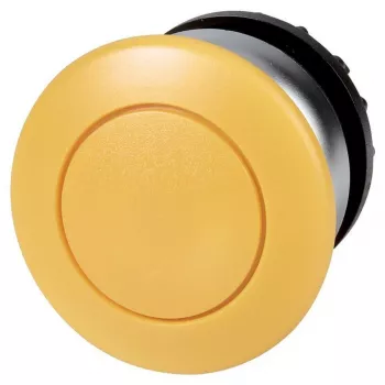 Eaton M22-DP-Y κίτρινος πρόσθιος μηχανισμός μπουτόν, στιγμιαίος, 22,5 mm, IP66/IP67/IP69K 216718