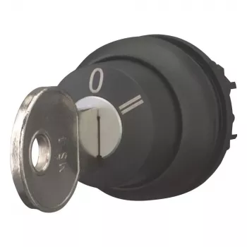 Eaton M22S-WRS3 Διακόπτης επιλογής με κλειδί, 3 θέσεων, με ασφάλιση, μαύρος 216901