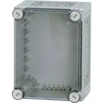 Eaton CI23E-125 Κουτί πολυανθρακικού, 300x200x125 mm, γκρι, IP65, με μετρικές προδιατρήσεις 019570