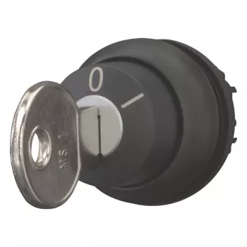 Eaton M22S-WS Διακόπτης επιλογής με κλειδί, 2 θέσεων, με ασφάλιση, μαύρος 216882