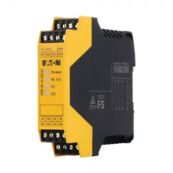 Eaton ESR5-NO-31-230VAC Ρελέ ασφαλείας, 230V AC, 3 επαφές ασφαλείας NO, 1 βοηθητική επαφή NC, ράγα DIN 119380