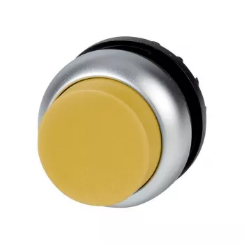 Eaton M22-DLH-Y φωτιζόμενος μηχανισμός μπουτόν, ανυψωμένος, κίτρινος, κενός 216971