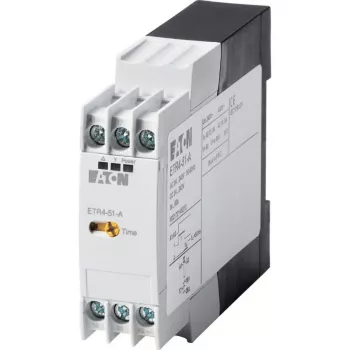 Eaton ETR4-51-A Χρονοδιακόπτης αστέρα-τριγώνου, 24-240V AC/DC, 3-60s, 2 CO, ράγα DIN 031884