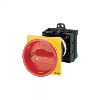 Eaton T0-2-1/V/SVB κλειδωνόμενος διακόπτης με έκκεντρο 20 A 1-πολικός 90° κόκκινο/κίτρινο