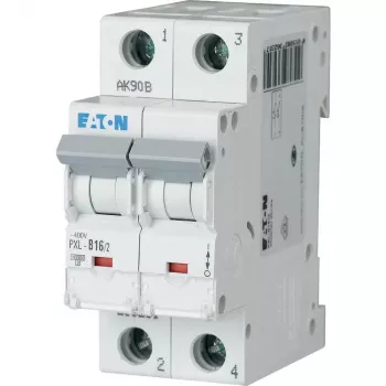 Eaton PXL-C16/2 διακόπτης προστασίας γραμμής, 2-πολικός, 16 A, χαρακτηριστική C, 6 kA 236289