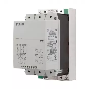 Eaton DS7-340SX041N0-N DS7 εκκινητής ομαλής εκκίνησης, 41 A, 22 kW στα 400 V, 200–480 V AC, τάση ελέγχου 24 V DC, ενσωματωμένο bypass (134916)