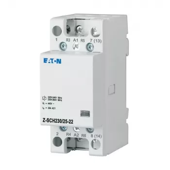 Eaton ρελέ εγκατάστασης FUG Z-SCH230/25-22 230V AC 25A 2NO 2NC ράγα DIN 248849