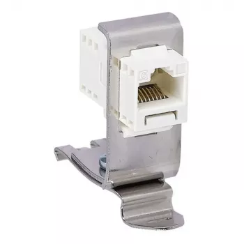 EATON μονάδα διασύνδεσης δεδομένων ZSD-ZWR-RJ45, RJ45 σε βίδες ακροδεκτών, ράγα DIN, Cat.5e, θωρακισμένο, ανοιχτό γκρι 171507