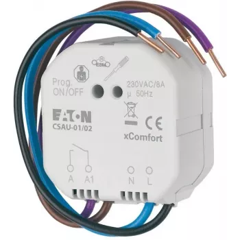 Eaton xComfort ασύρματος ενεργοποιητής, ελεύθερης επαφής, 16 A, 1 κανάλι, χωνευτός (240694)