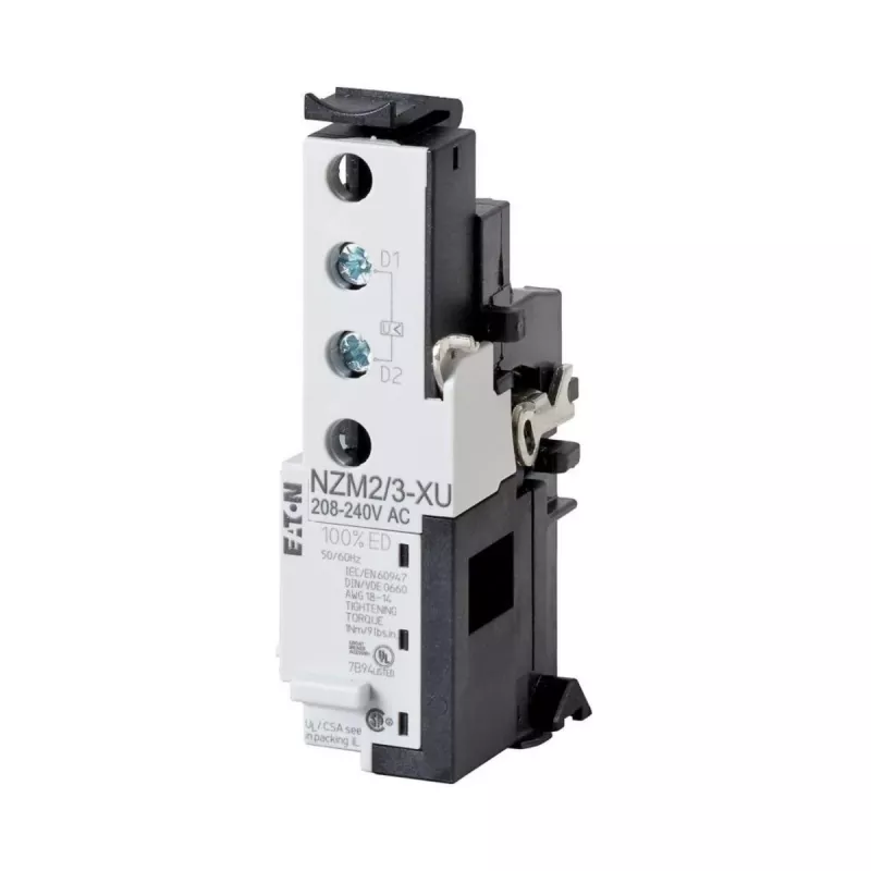 Eaton εκλυτήρας υποτάσης NZM2/3-XU24DC 24V DC (259509)