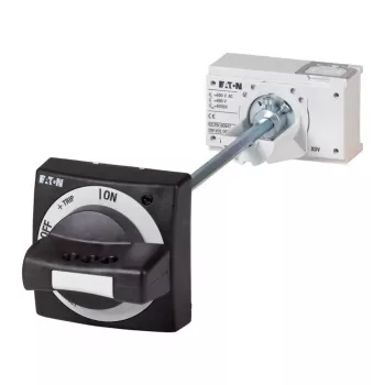 Eaton NZM1-XTVDV ζεύξη πόρτας περιστροφική λαβή, κλειδωνόμενη, μαύρο 260172