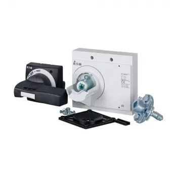Eaton NZM3-XTVD Σύνδεσμος πόρτας με περιστρεφόμενη λαβή, κλειδώσιμος, IP66, μαύρο/γκρι, 260170